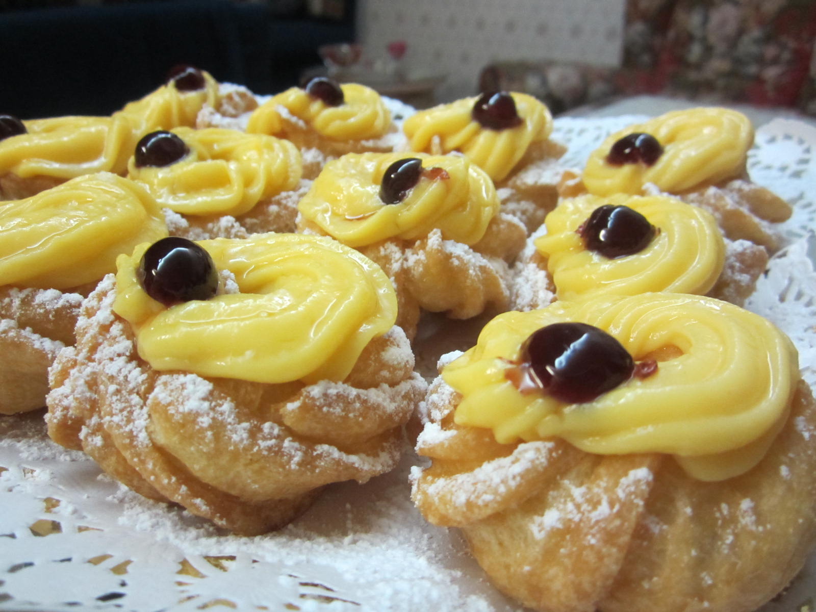 Zeppole Di Natale.Zeppole Di San Giuseppe Le Meraviglie Di Cicetta