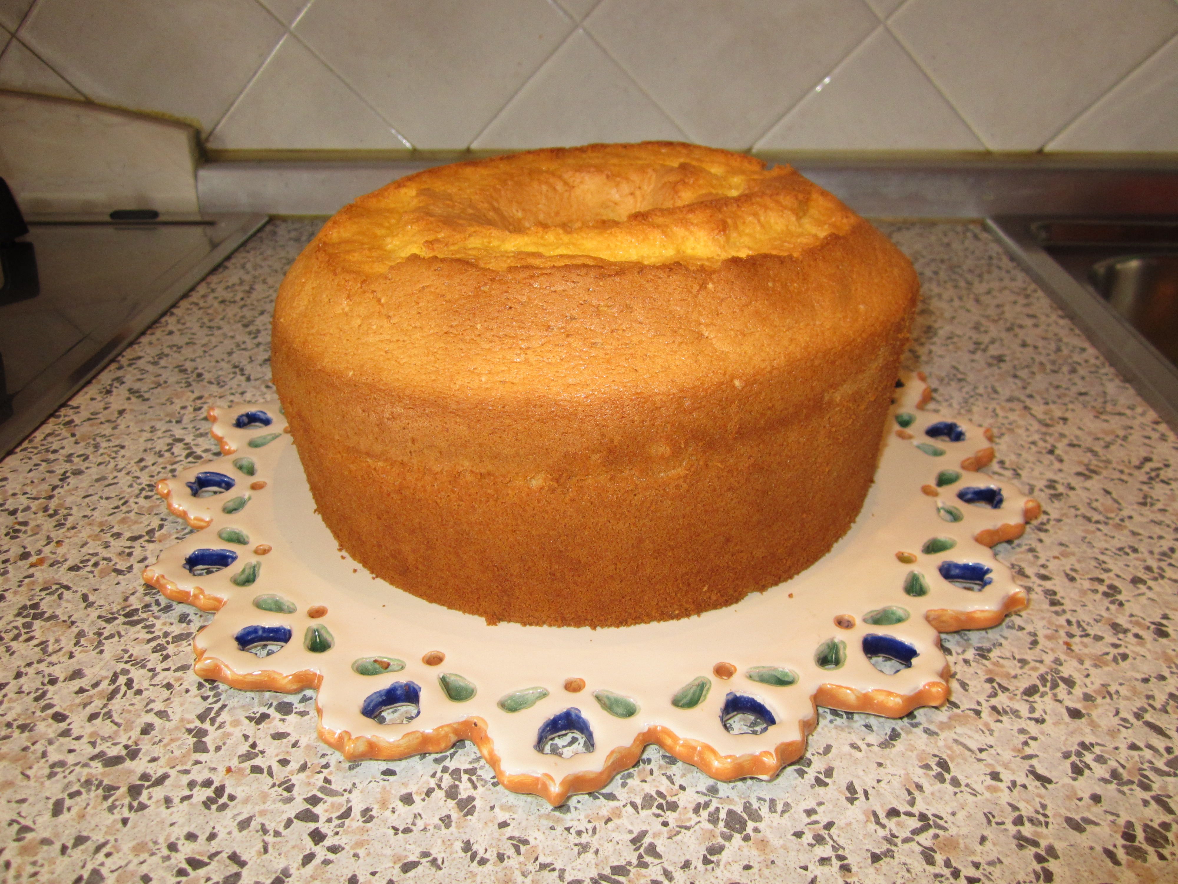 chiffon cake - Le Meraviglie di Cicetta